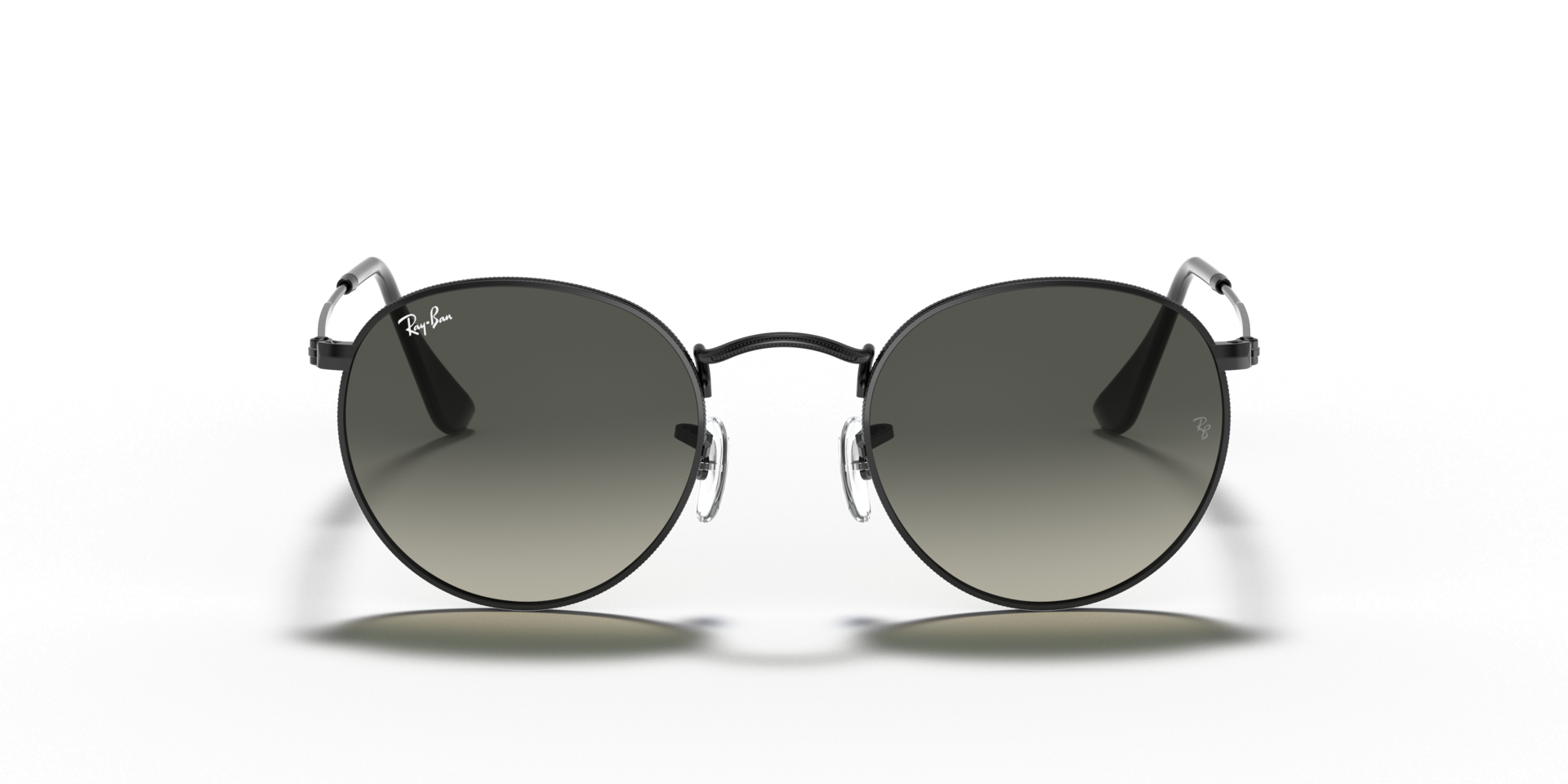 RB3447N Schwarz MetallSunglass Frames von B24, Vorderansicht