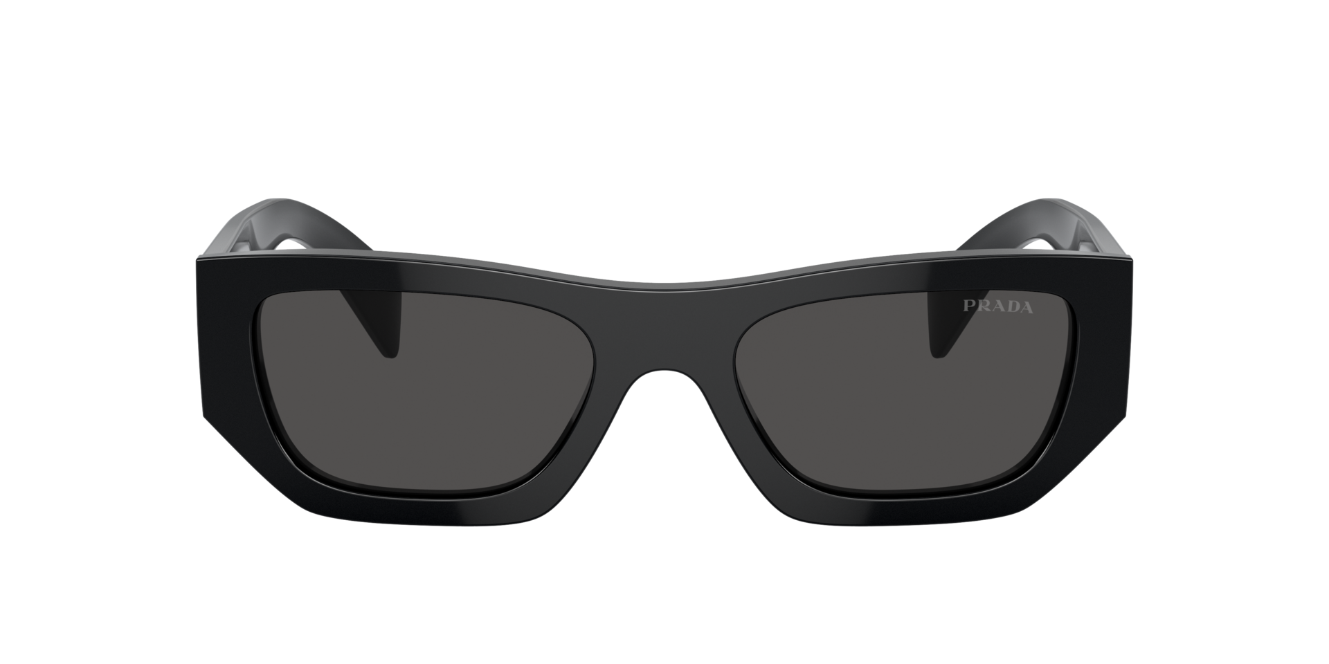 PR A01S Zwart AcetaatSunglass Frames van B24, met getinte lenzen