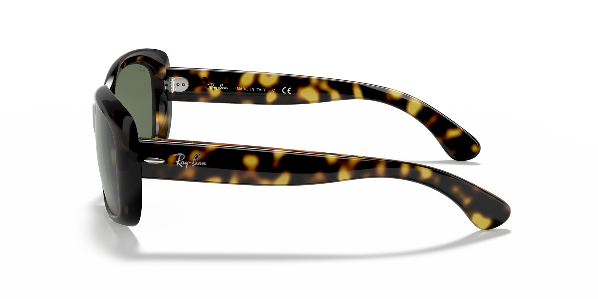 RB4101 Licht Havana KunststofSunglass Frames van B24, Zijaanzicht