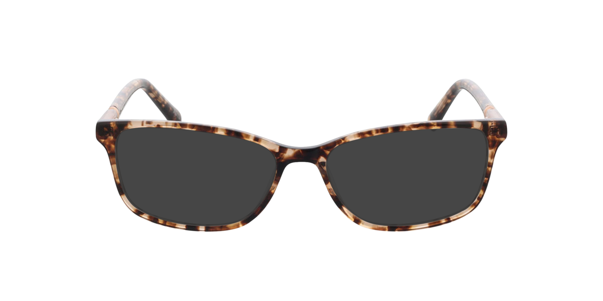 Zamora Nude Havana  &  melkachtig nude AcetaatEyeglass Frames van B24, met getinte lenzen