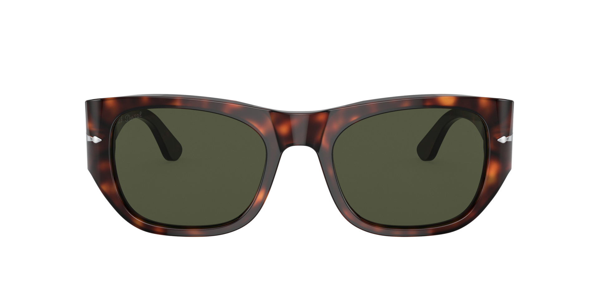 PO3308S Havana AcetaatSunglass Frames van B24, met getinte lenzen