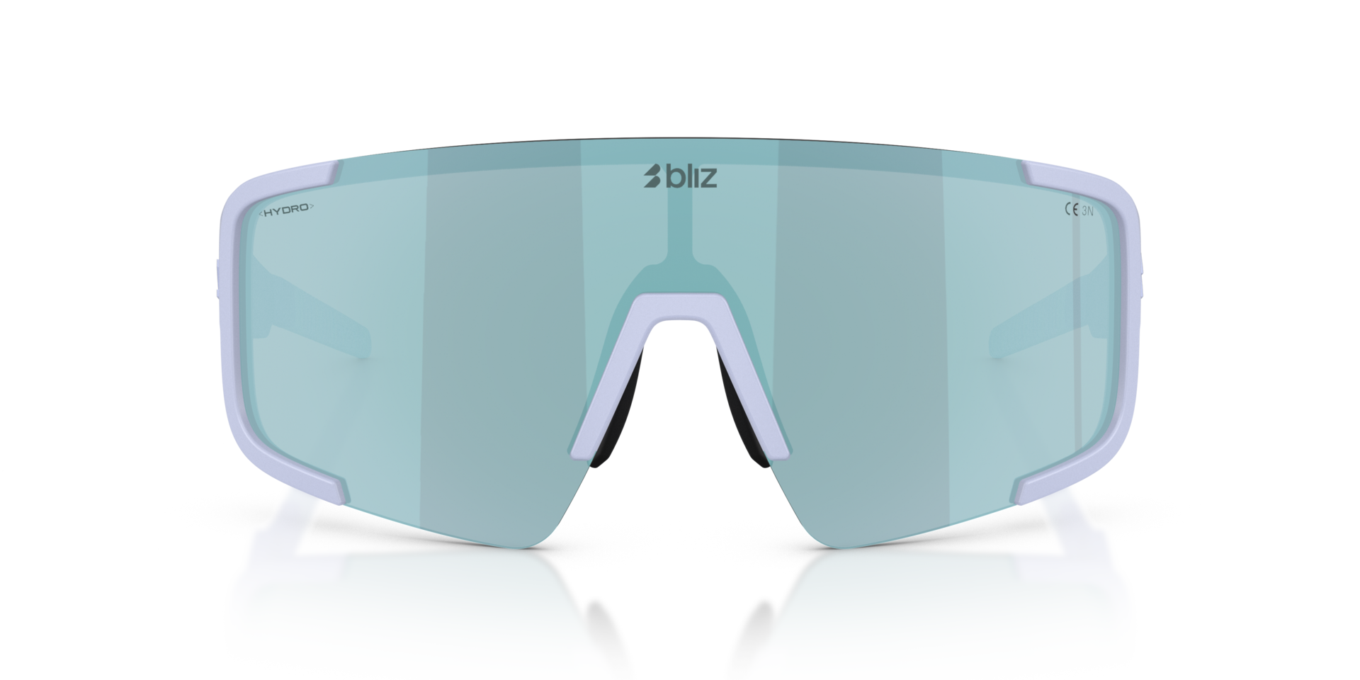 ZB7021 Matte Lavender KunststoffSunglass Frames von B24, Vorderansicht