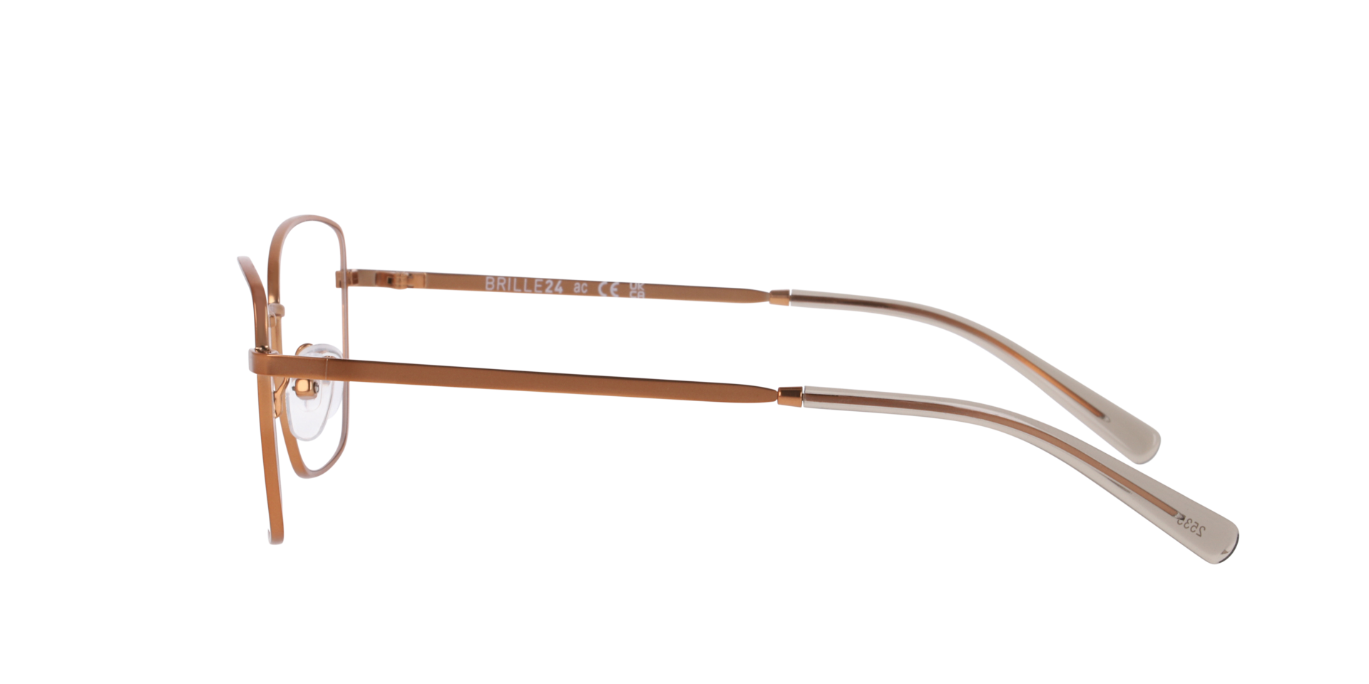 Nicole Rosa MetallEyeglass Frames von B24, Seitenansicht
