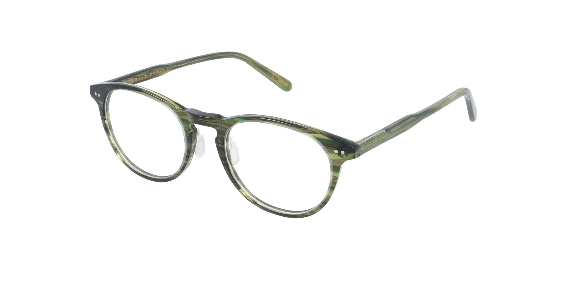 Myth Amazonian Shimmer AcetaatEyeglass Frames van B24, Hoekweergave