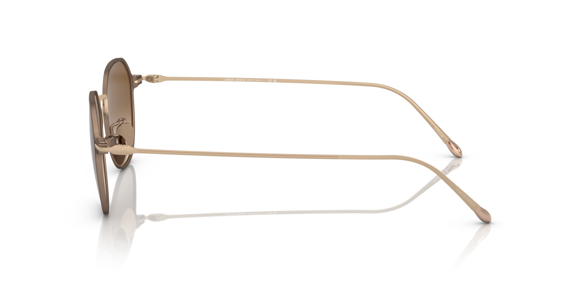 AR6138T Brons TitaanSunglass Frames van B24, Zijaanzicht