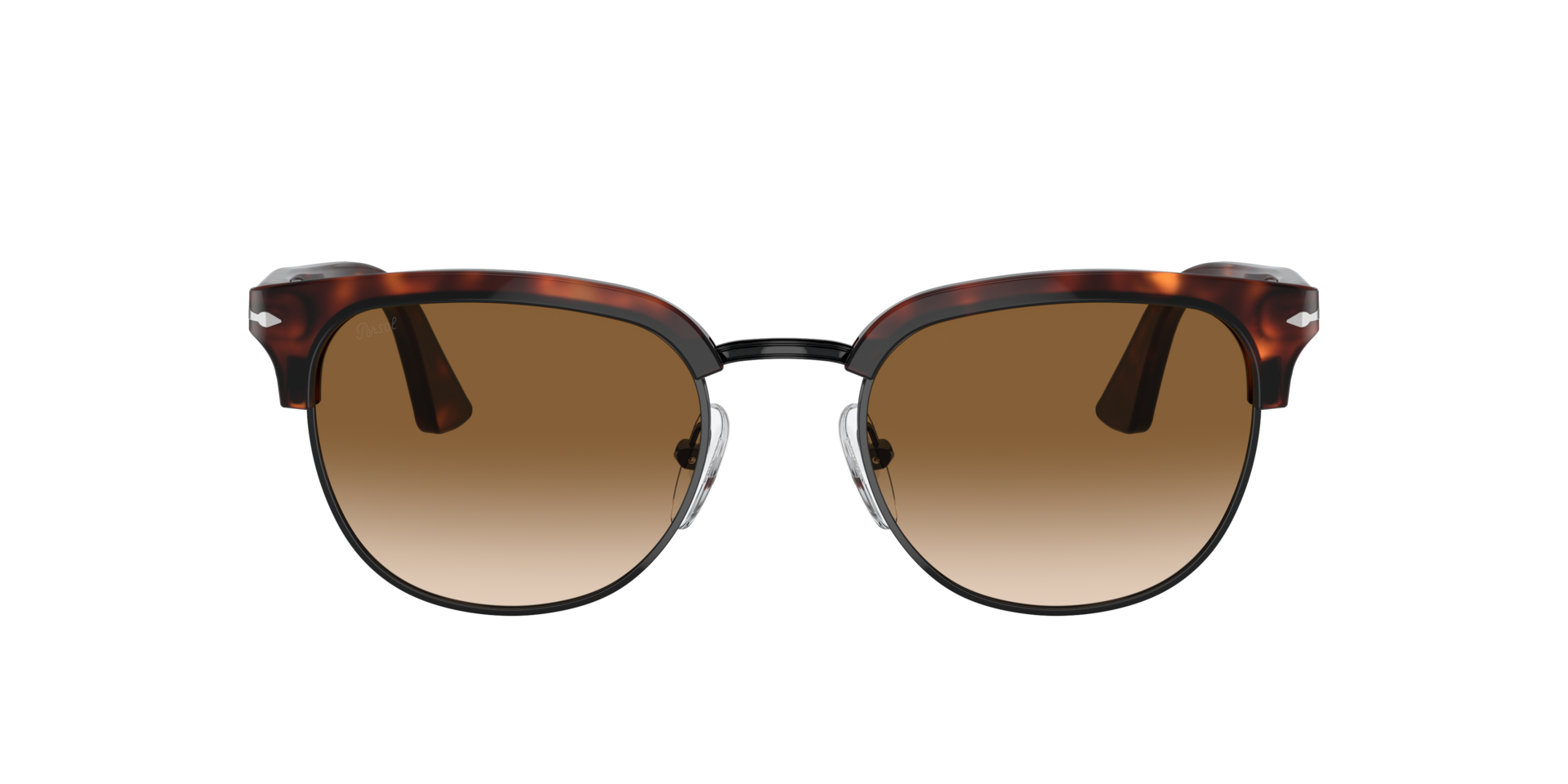 PO3105S Bruin Tortoise Zwart AcetaatSunglass Frames van B24, met getinte lenzen