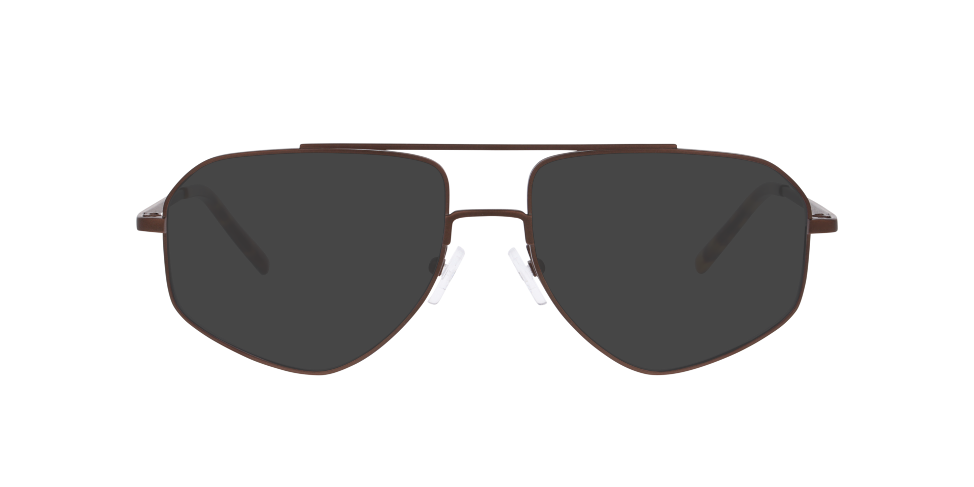 Zaviero Matte Bronze TitanEyeglass Frames von B24, mit getönten Gläsern