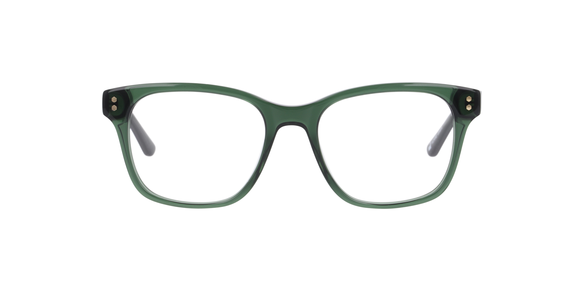 Tara Kristalgroen AcetaatEyeglass Frames van B24, Vooraanzicht