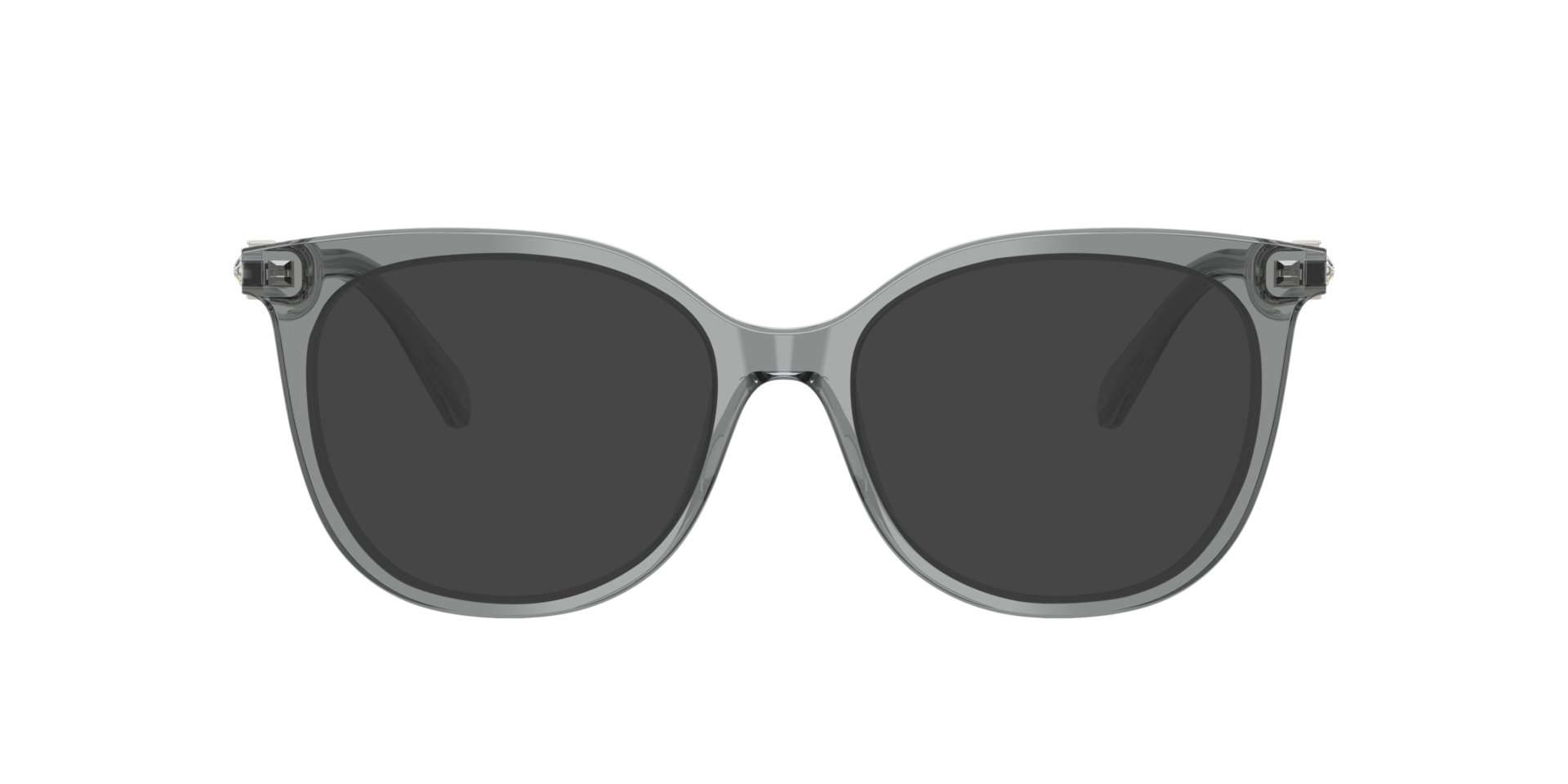 SK2055 Grau transparent AcetatEyeglass Frames von B24, mit getönten Gläsern