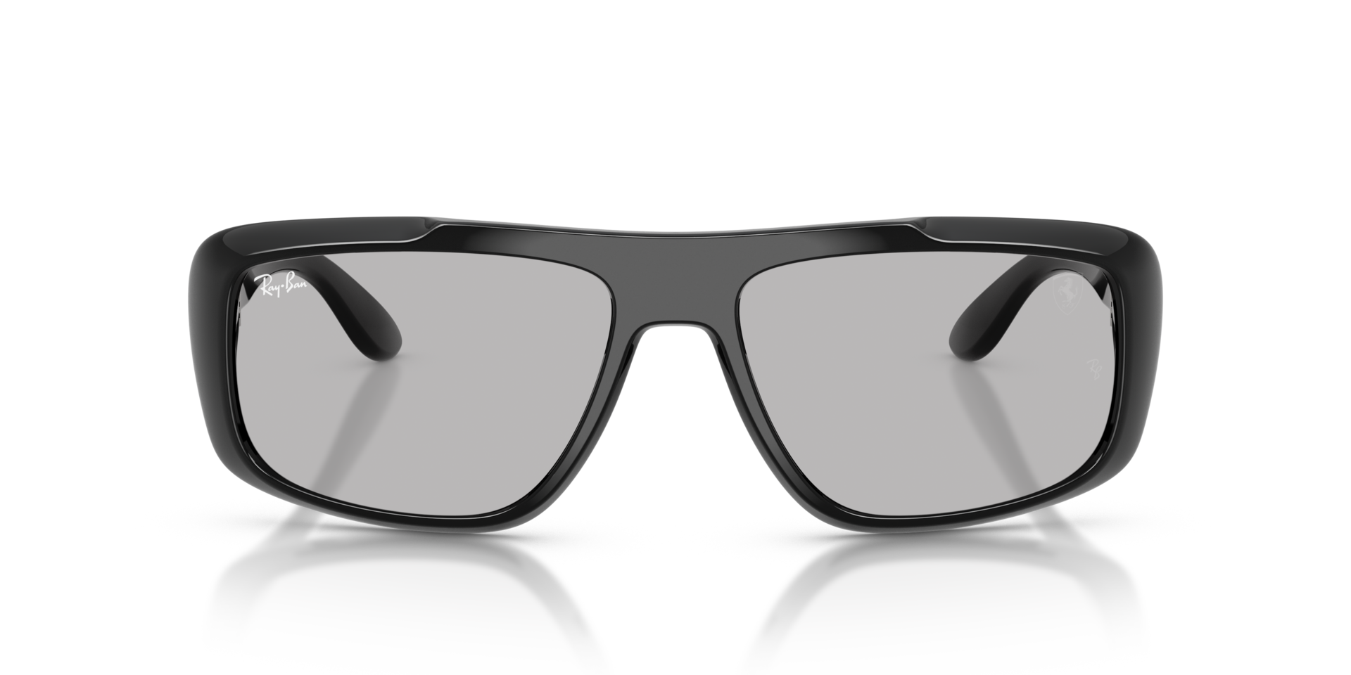 RB4479M Zwart KunststofSunglass Frames van B24, Vooraanzicht
