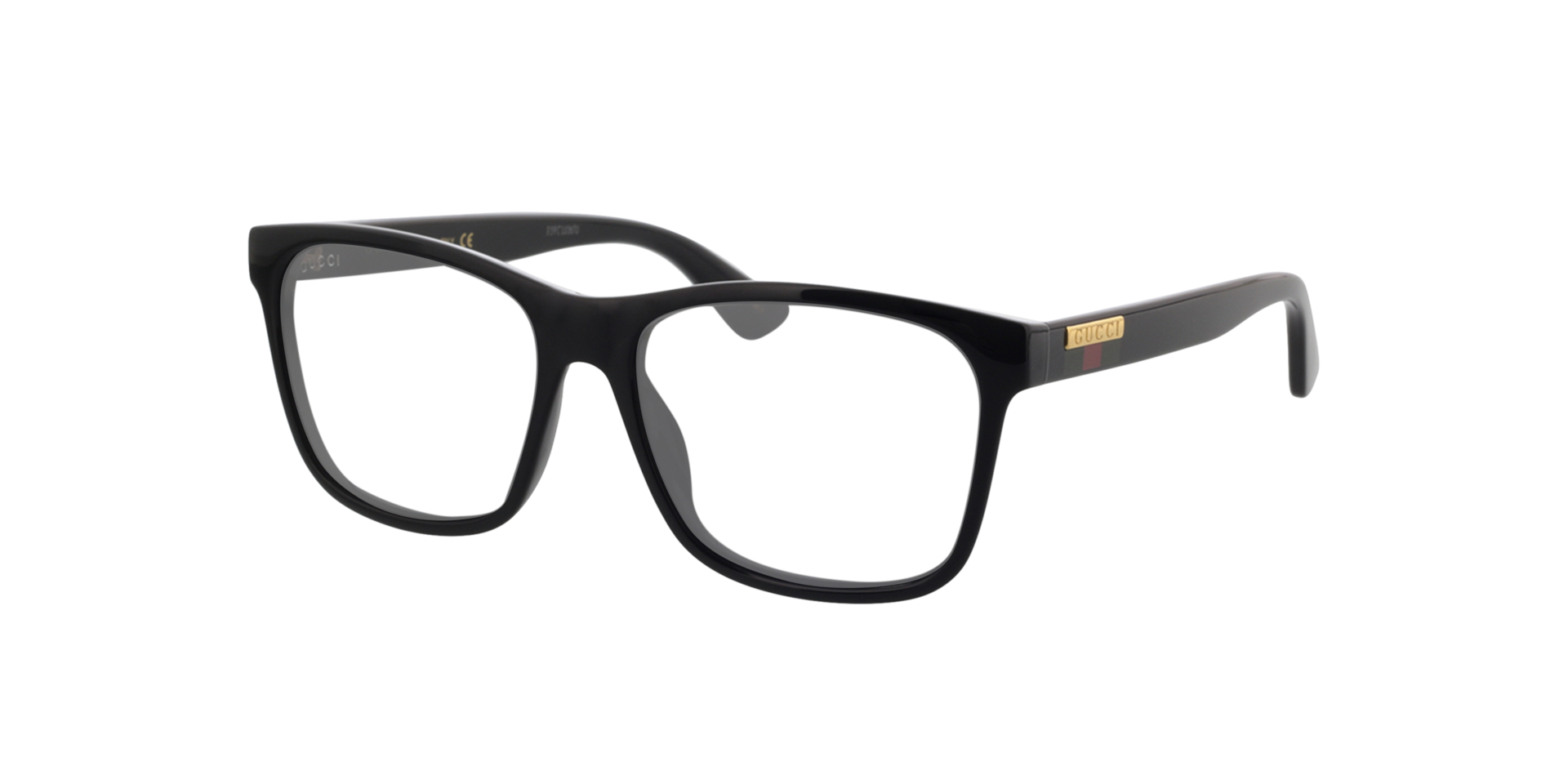 GG0746S Zwart KunststofSunglass Frames van B24, Hoekweergave