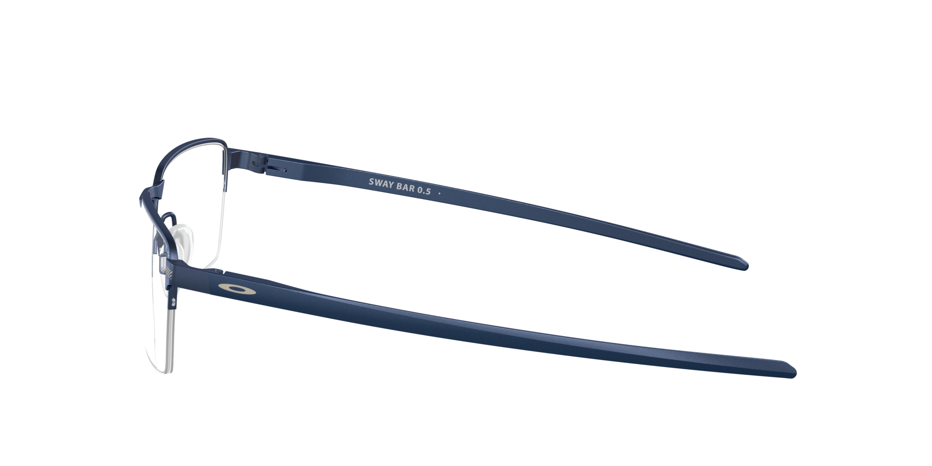SWAY BAR 0.5 Mat Middernachtblauw TitaanEyeglass Frames van B24, Zijaanzicht