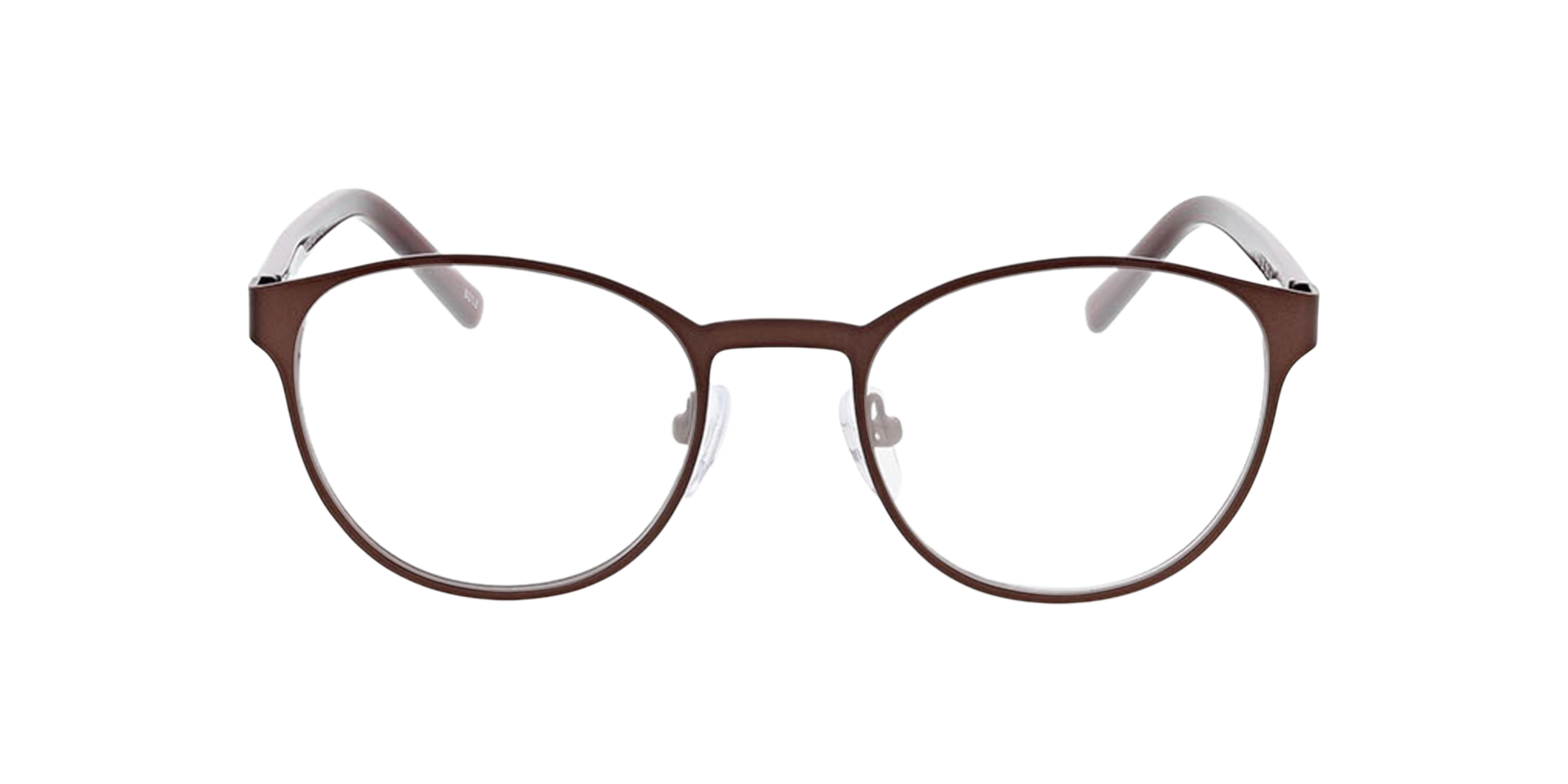 Lima Matt Burgundy MetallEyeglass Frames von B24, Vorderansicht