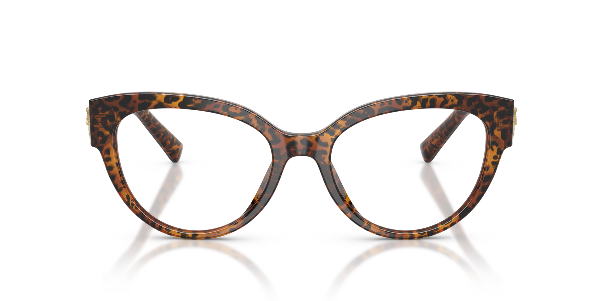 DG3440 Leo Transparent AcetaatEyeglass Frames van B24, Vooraanzicht