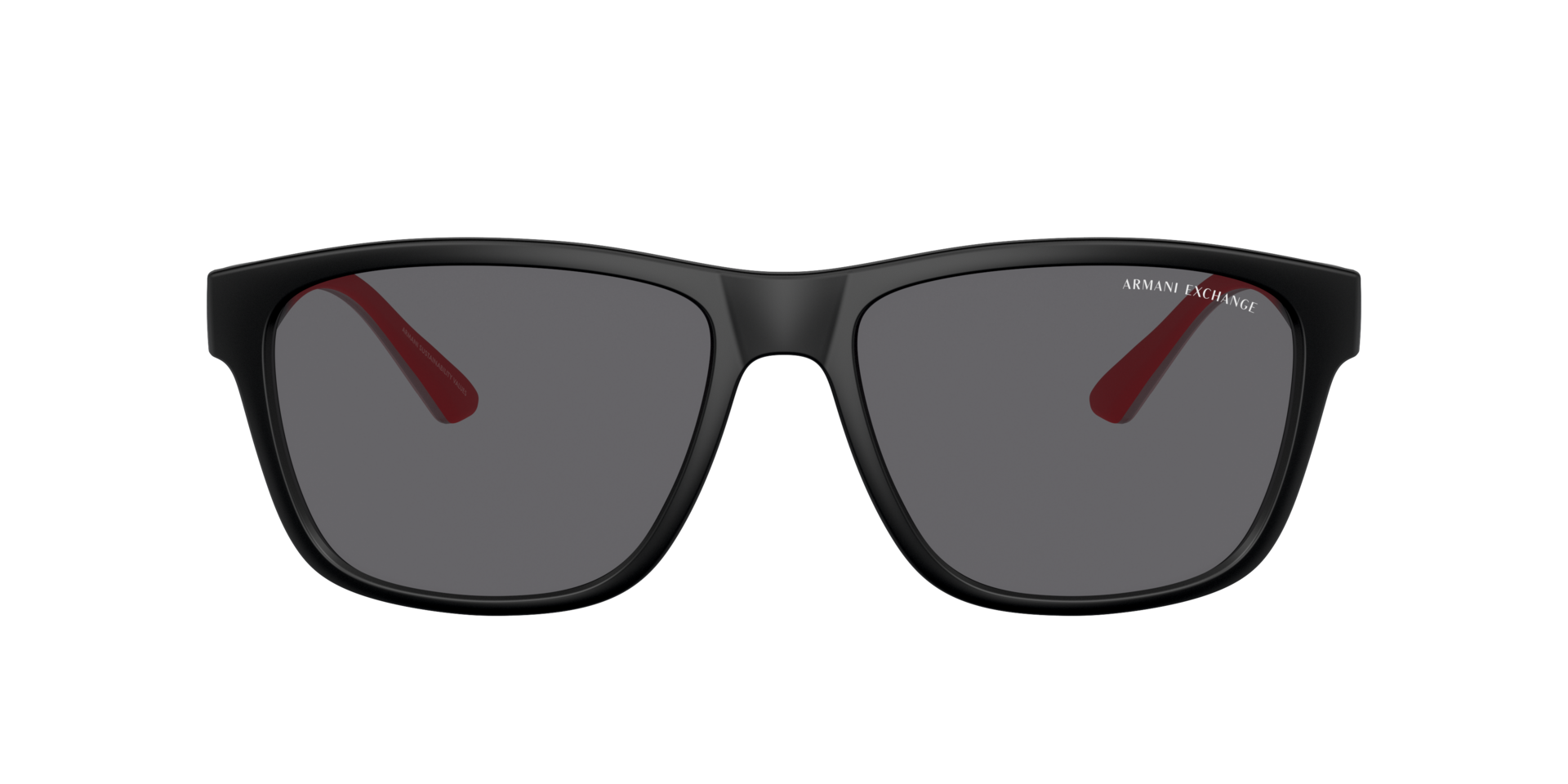 AX4135S Matt Schwarz KunststoffSunglass Frames von B24, mit getönten Gläsern