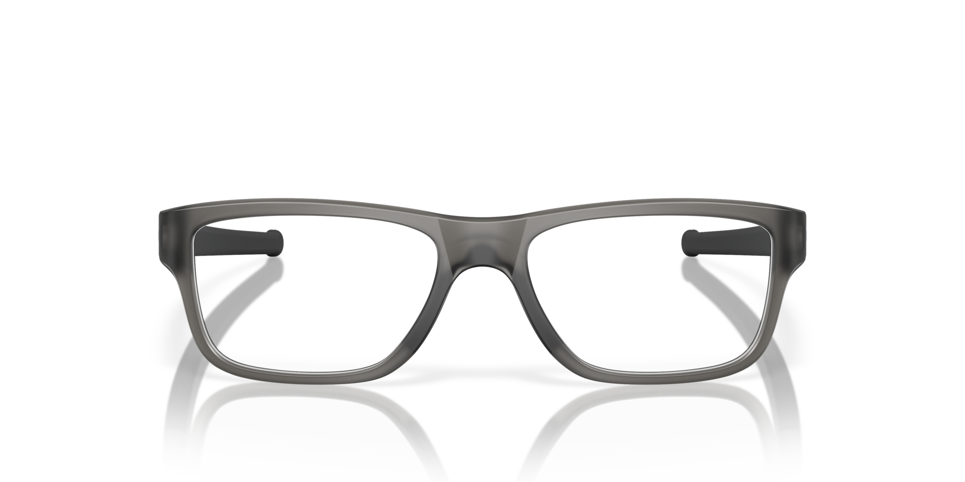 Marshal™ (TruBridge™) Grau Rauch satiniert KunststoffEyeglass Frames von B24, Vorderansicht