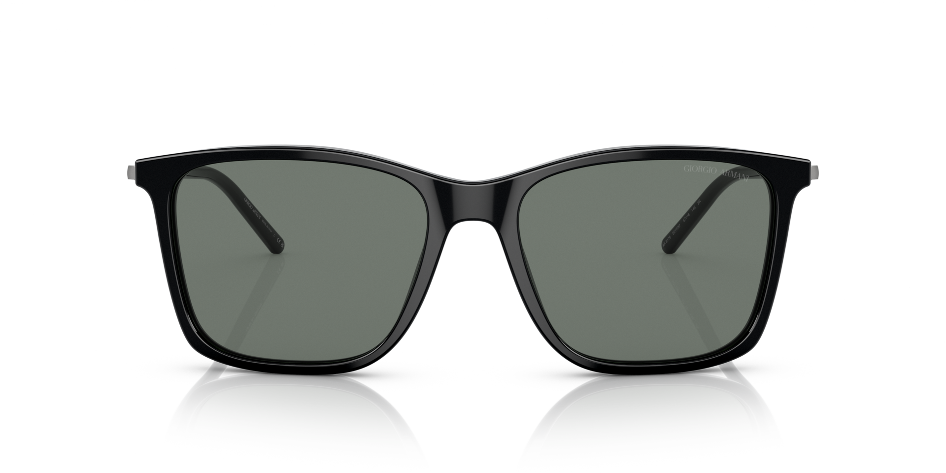 AR8176 Schwarz AcetatSunglass Frames von B24, Vorderansicht