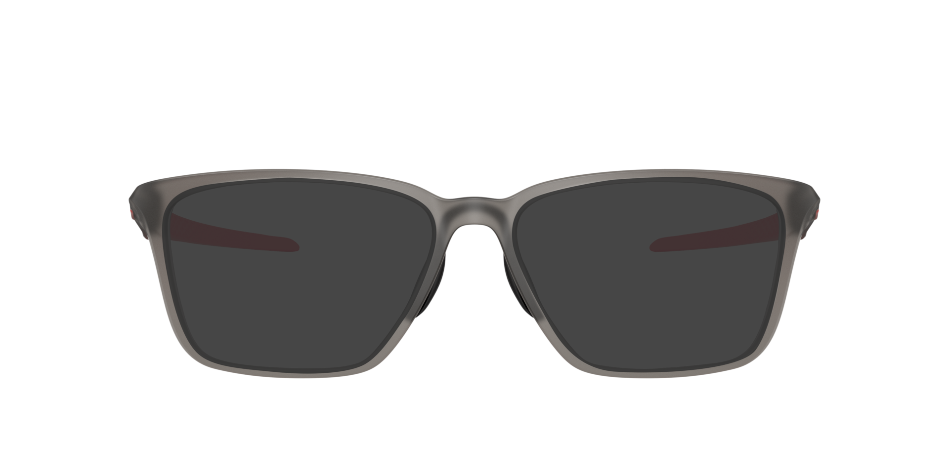 Double Down Satijnglans dofgrijs KunststofEyeglass Frames van B24, met getinte lenzen