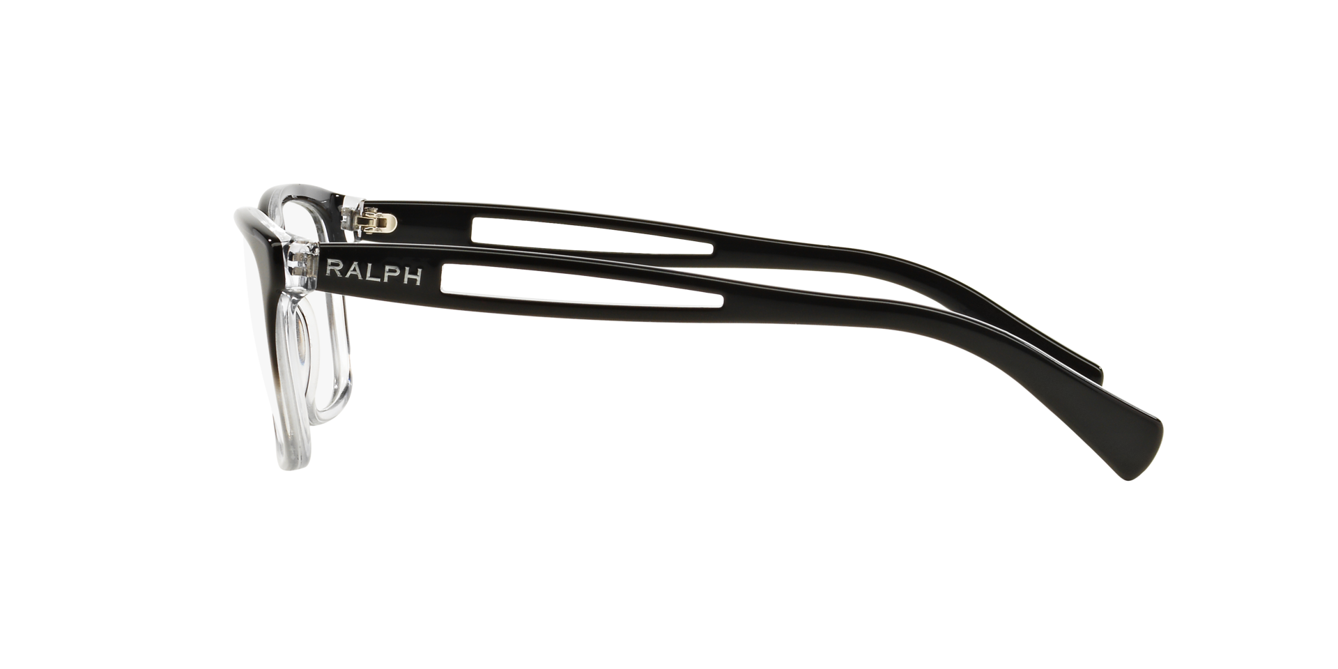 RA7069 Zwart AcetaatEyeglass Frames van B24, Zijaanzicht
