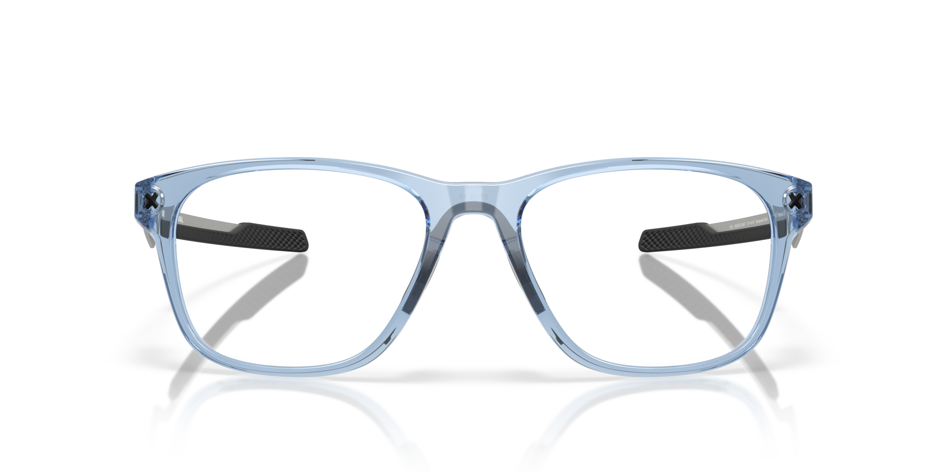 Cerebral Blau transparent KunststoffEyeglass Frames von B24, Vorderansicht