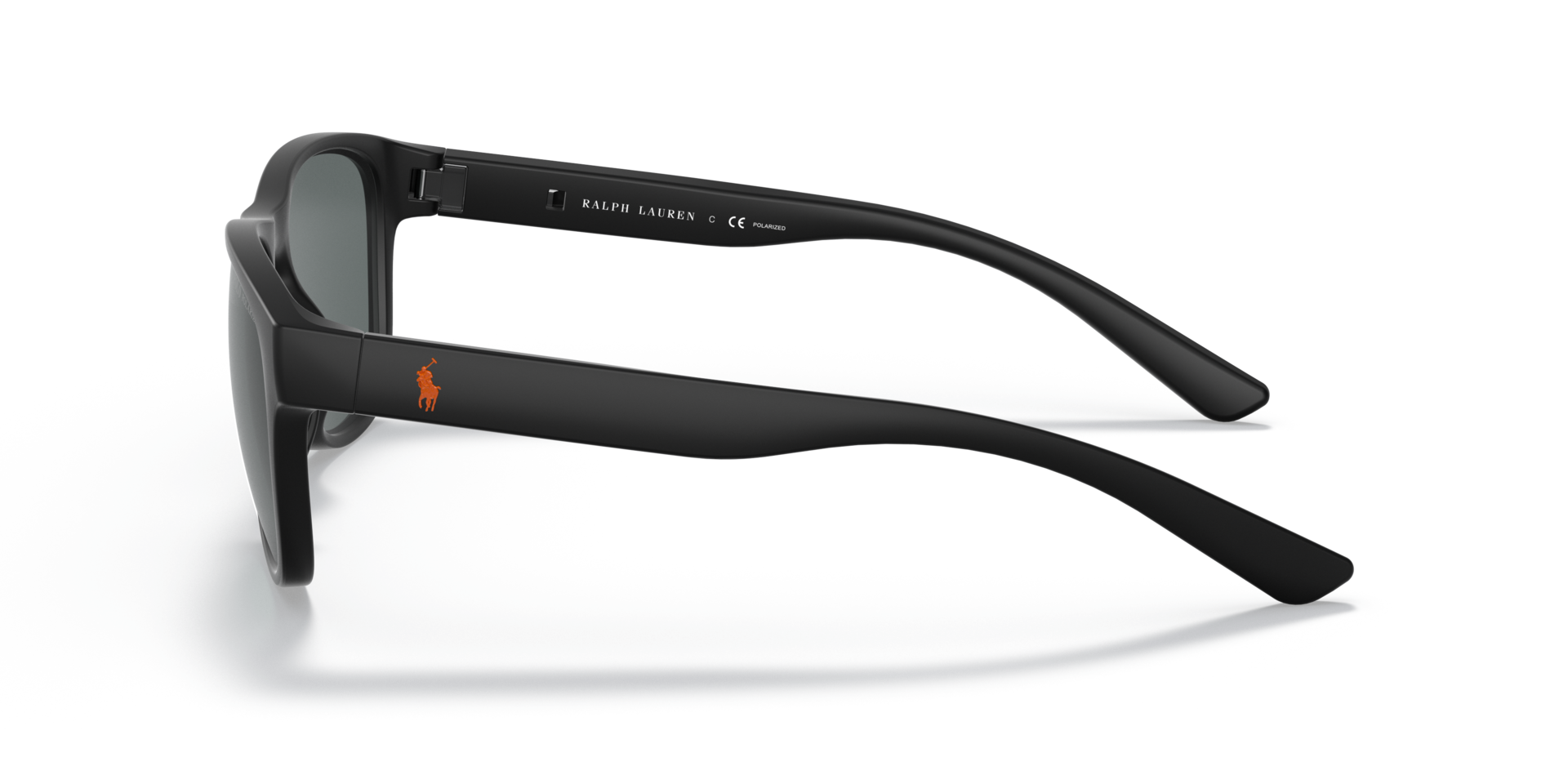 PH4180U Matzwart KunststofSunglass Frames van B24, Zijaanzicht