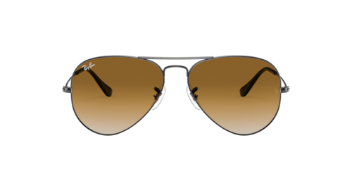 Ray-Ban - RB3025, Gunmetal/Silver/Arista Gold, Größe: X-Large