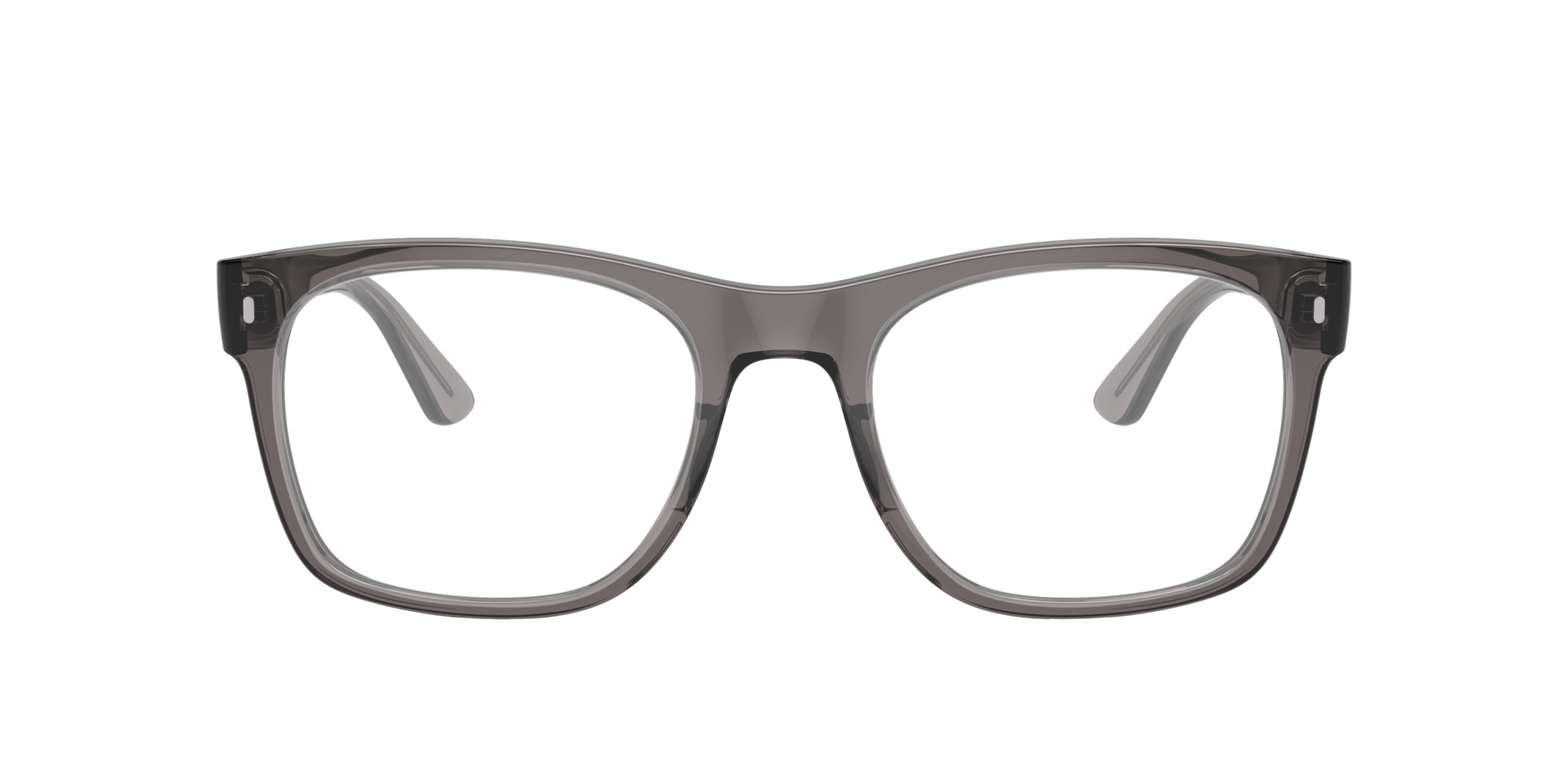 RB7228 Opal Dunkelgrau KunststoffEyeglass Frames von B24, Vorderansicht