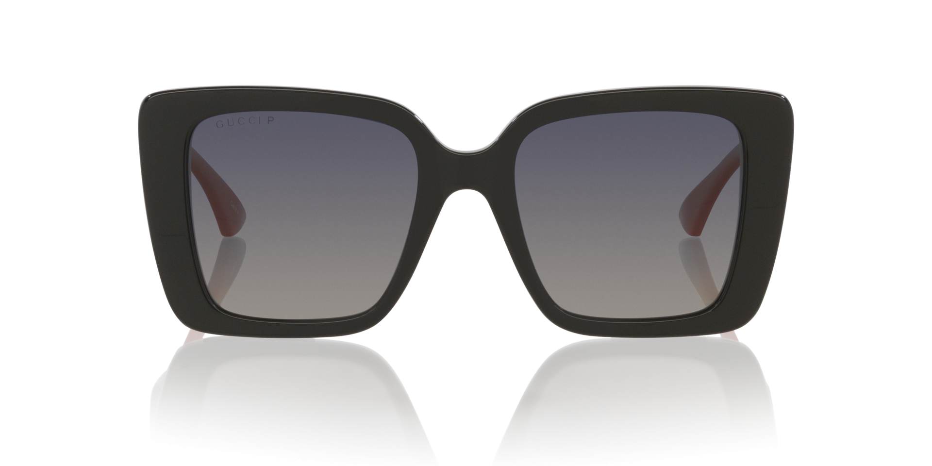 GG1861S Zwart AcetaatSunglass Frames van B24, Vooraanzicht