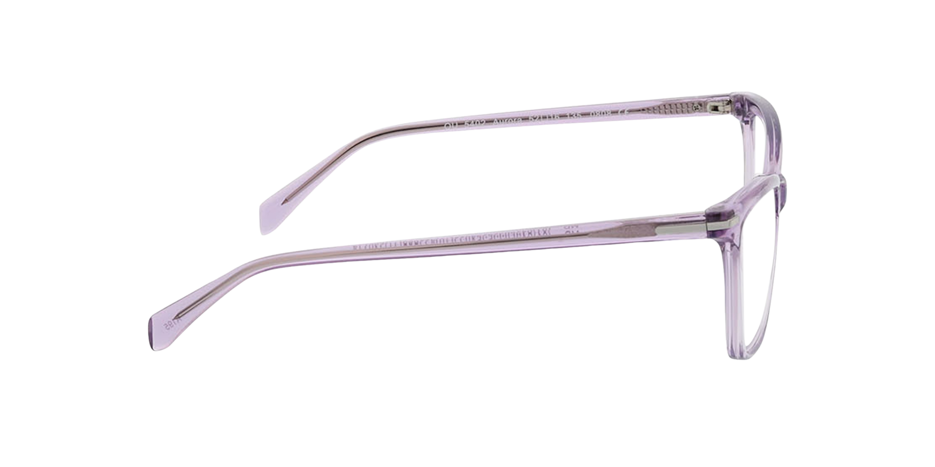 Aurora Crystal Lavender KunststoffEyeglass Frames von B24, Seitenansicht