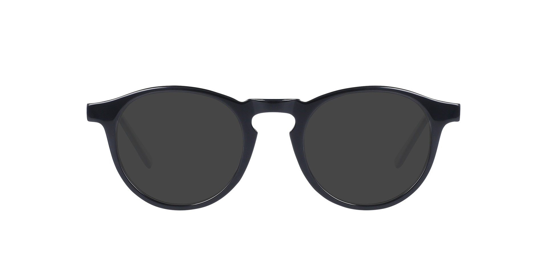Sam Jet Black AcetatSunglass Frames von B24, mit getönten Gläsern