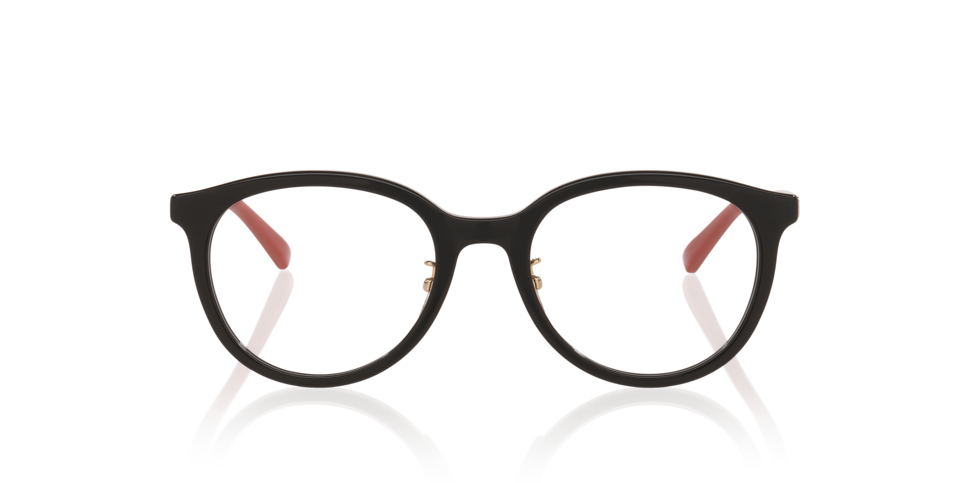 GG1867OK Zwart AcetaatEyeglass Frames van B24, Vooraanzicht