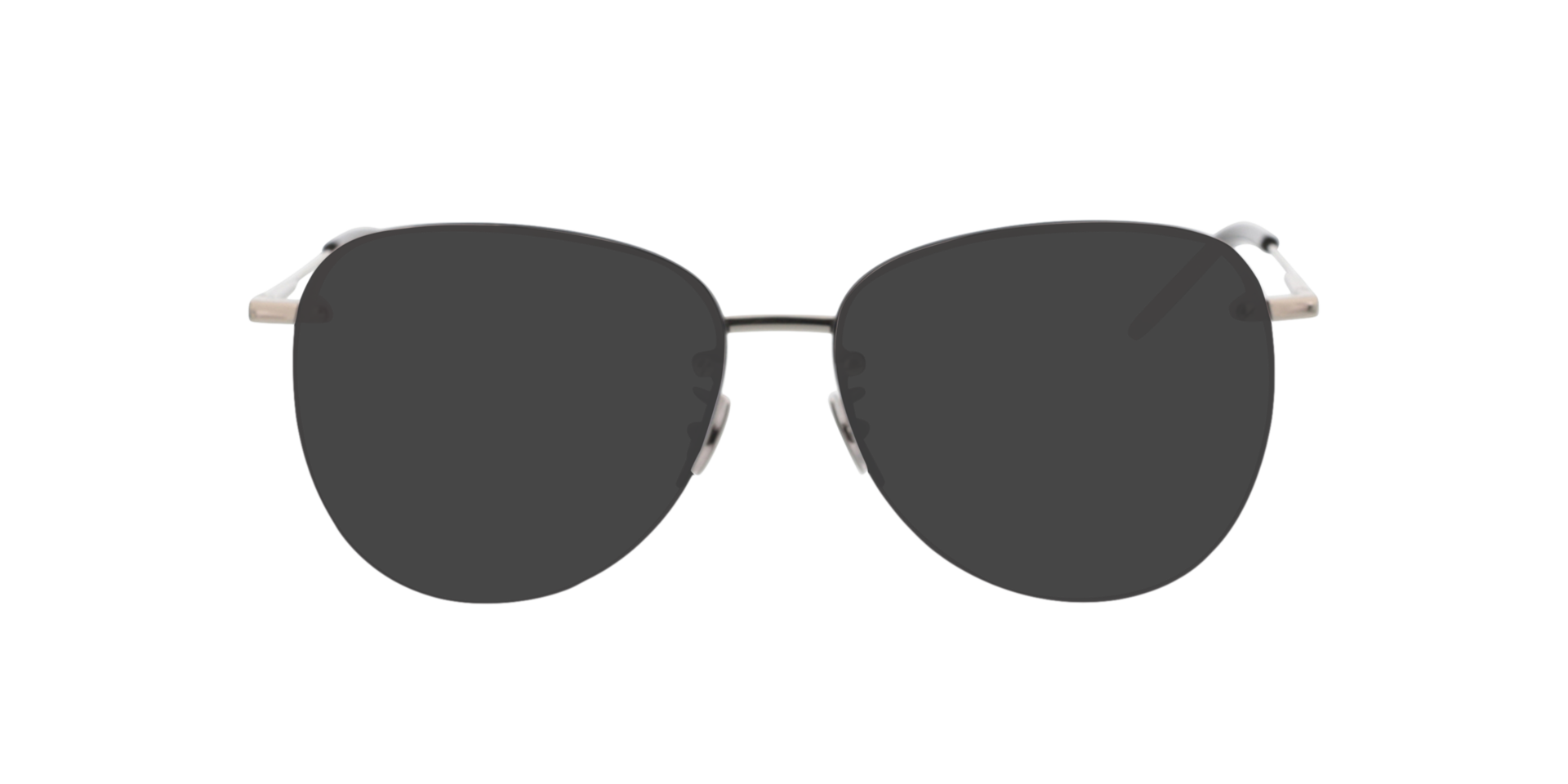 SL 328/K M Silber MetallSunglass Frames von B24, mit getönten Gläsern