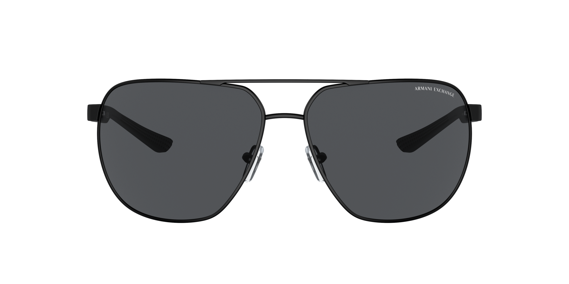 AX2047S Matzwart MetaalSunglass Frames van B24, met getinte lenzen