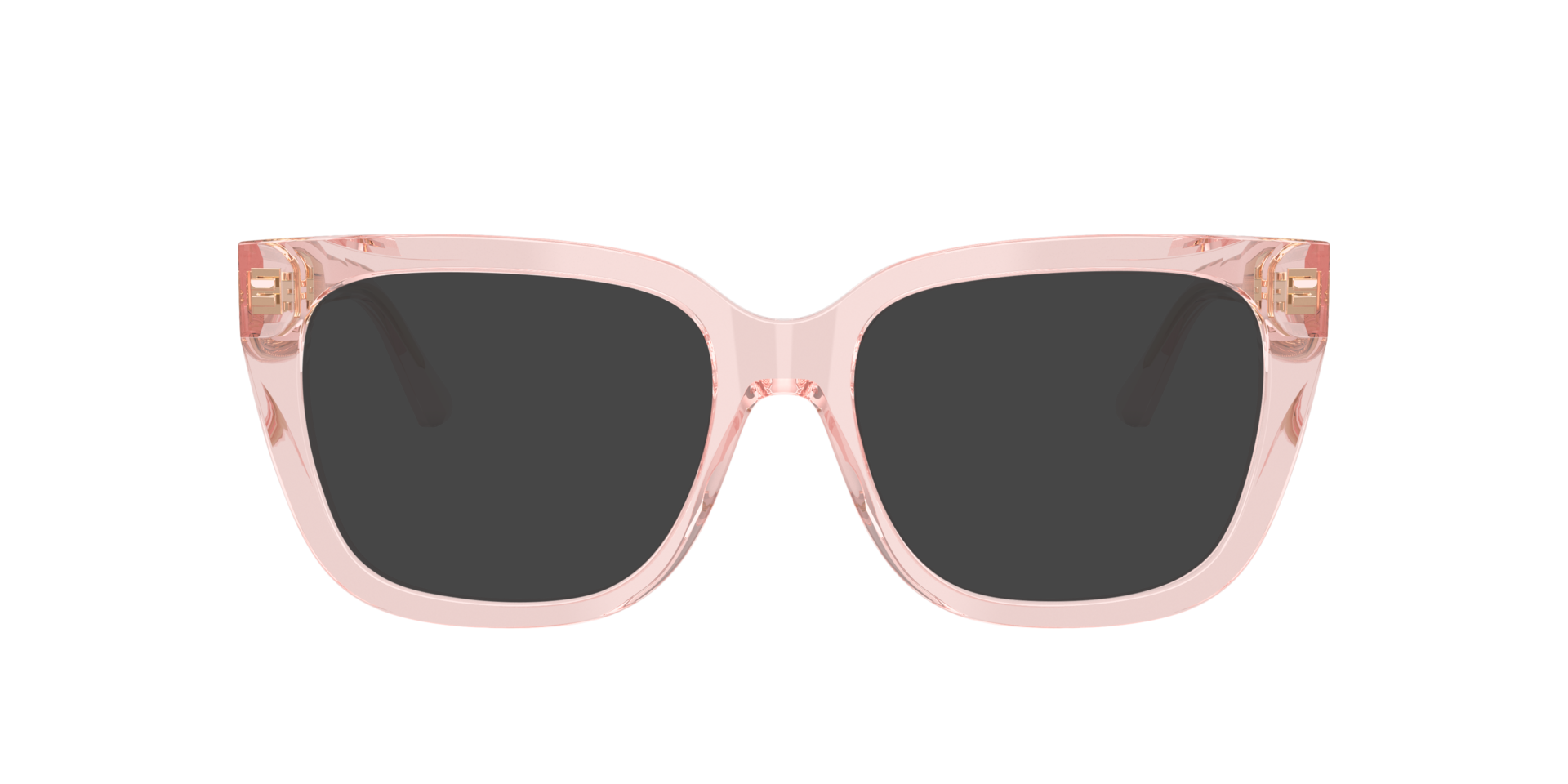 JC3019B Pink transparent AcetatEyeglass Frames von B24, mit getönten Gläsern