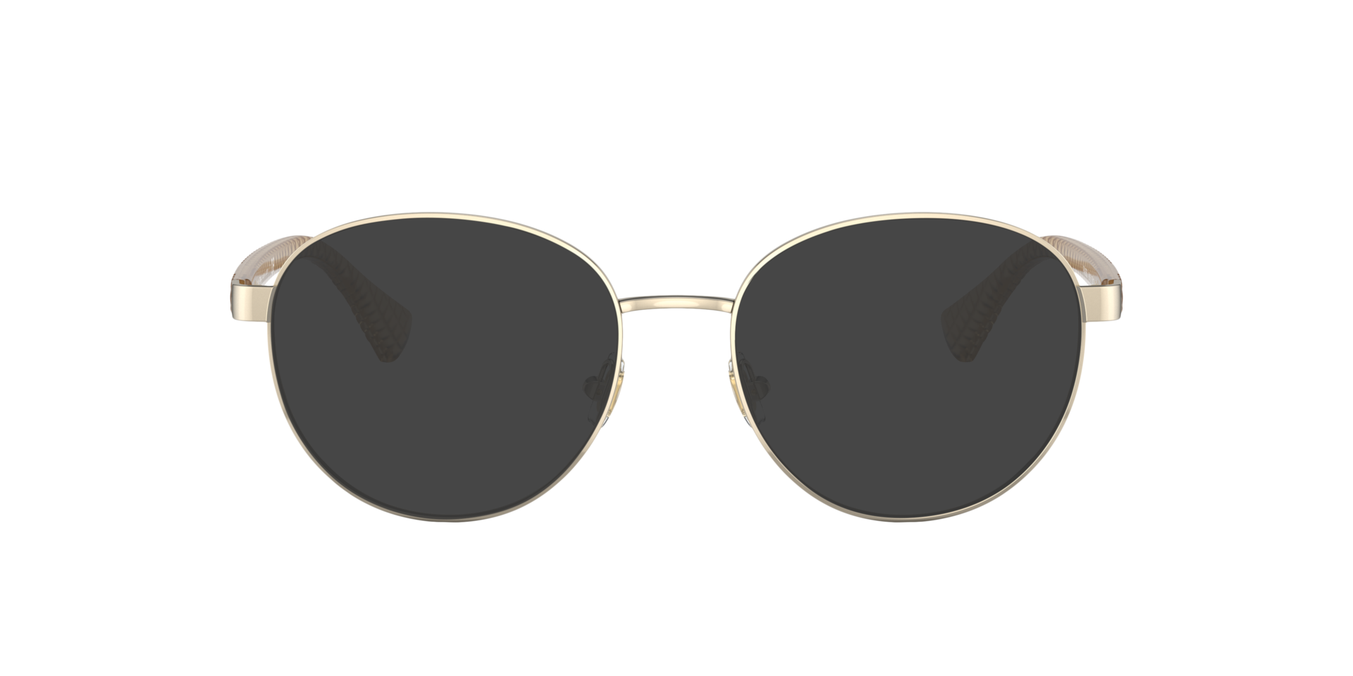 RA6050 Glänzendes Hellgold MetallEyeglass Frames von B24, mit getönten Gläsern
