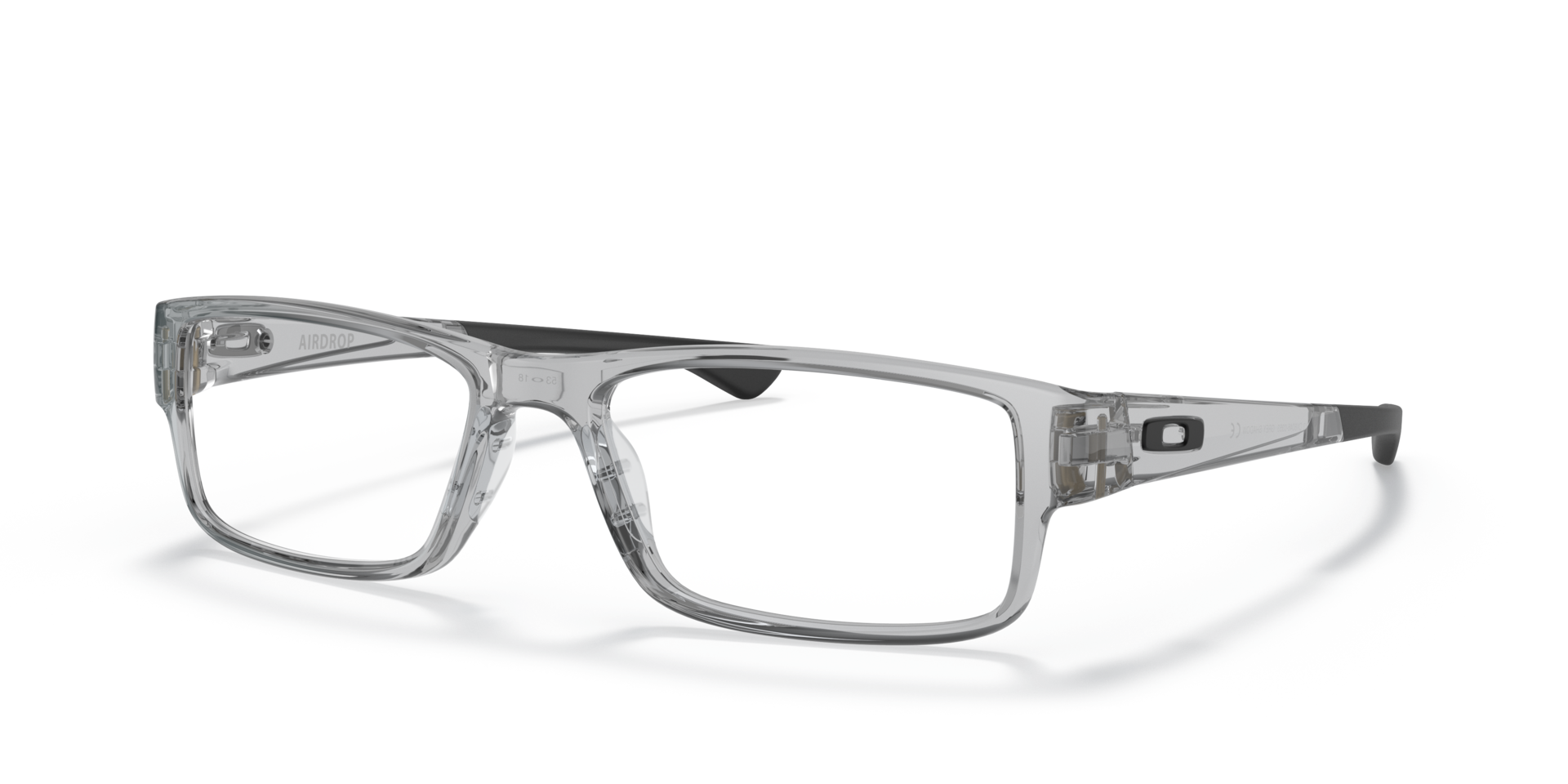 Airdrop™ Schaduwgrijs KunststofEyeglass Frames van B24, Hoekweergave