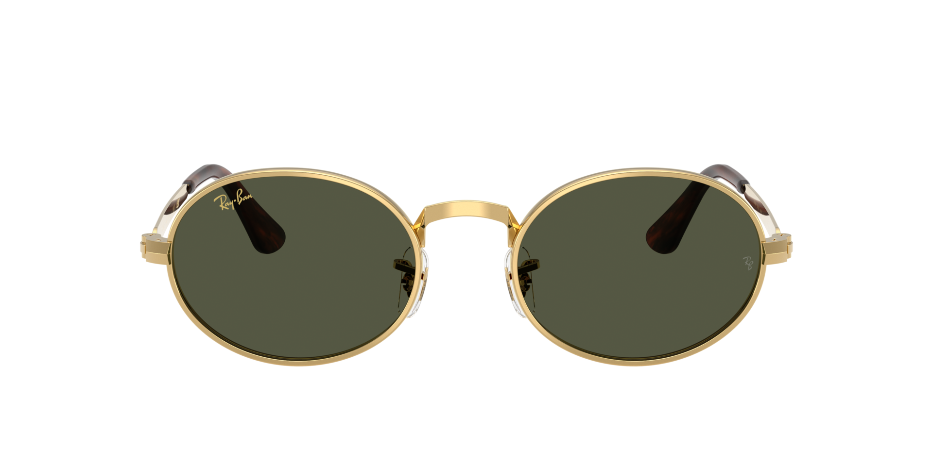 RB3931 Arista goud MetaalSunglass Frames van B24, met getinte lenzen