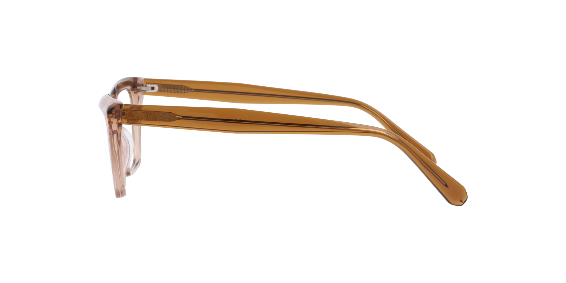 Victoria Crystal Beige AcetatEyeglass Frames von B24, Seitenansicht
