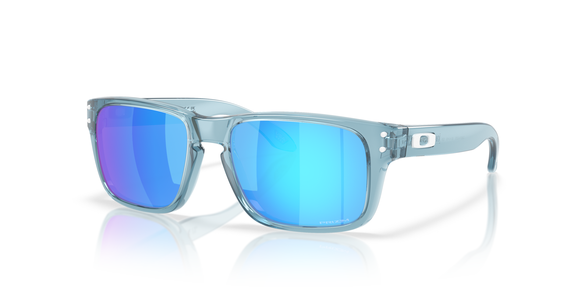 Holbrook™ XXS (Youth Fit) Transparent Stonewash KunststoffSunglass Frames von B24, Dreiviertelansicht