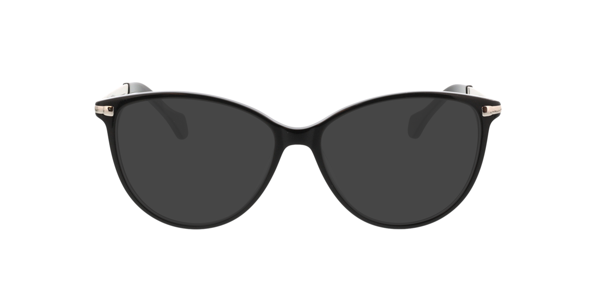 Eucla Schwarz & Silber AcetatEyeglass Frames von B24, mit getönten Gläsern