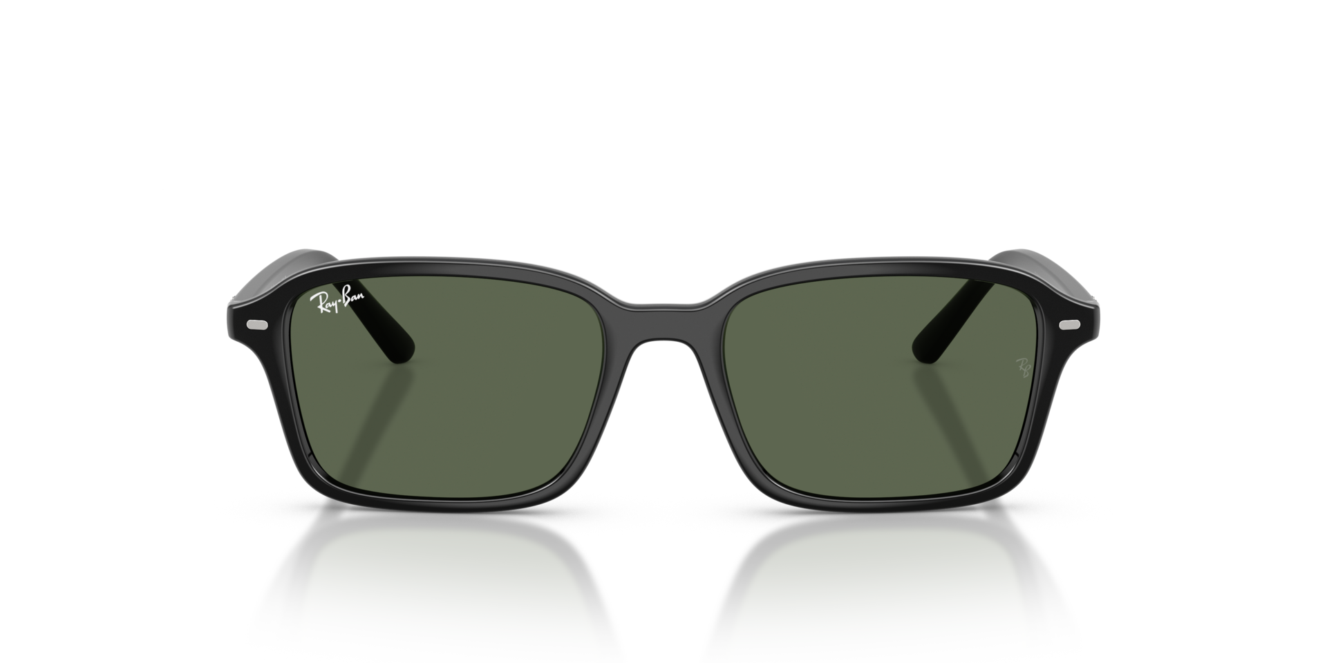 RB9131S Zwart KunststofSunglass Frames van B24, Vooraanzicht