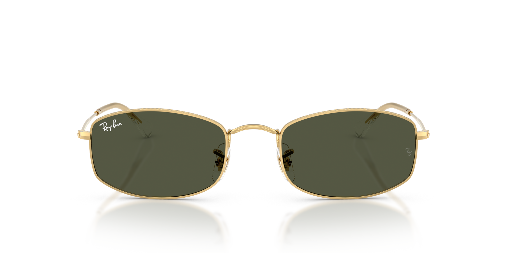 RB3832 Arista Gold MetallSunglass Frames von B24, Vorderansicht