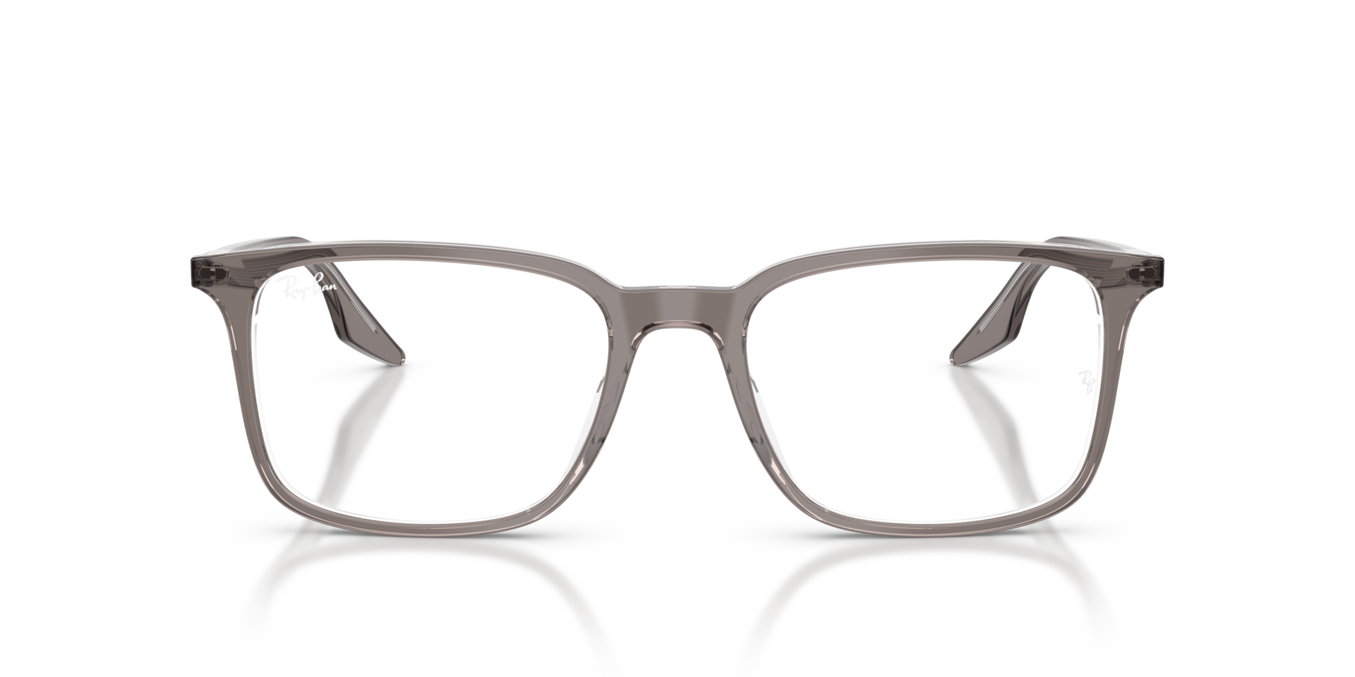 RB5421 Grey Transparent AcetaatEyeglass Frames van B24, Vooraanzicht