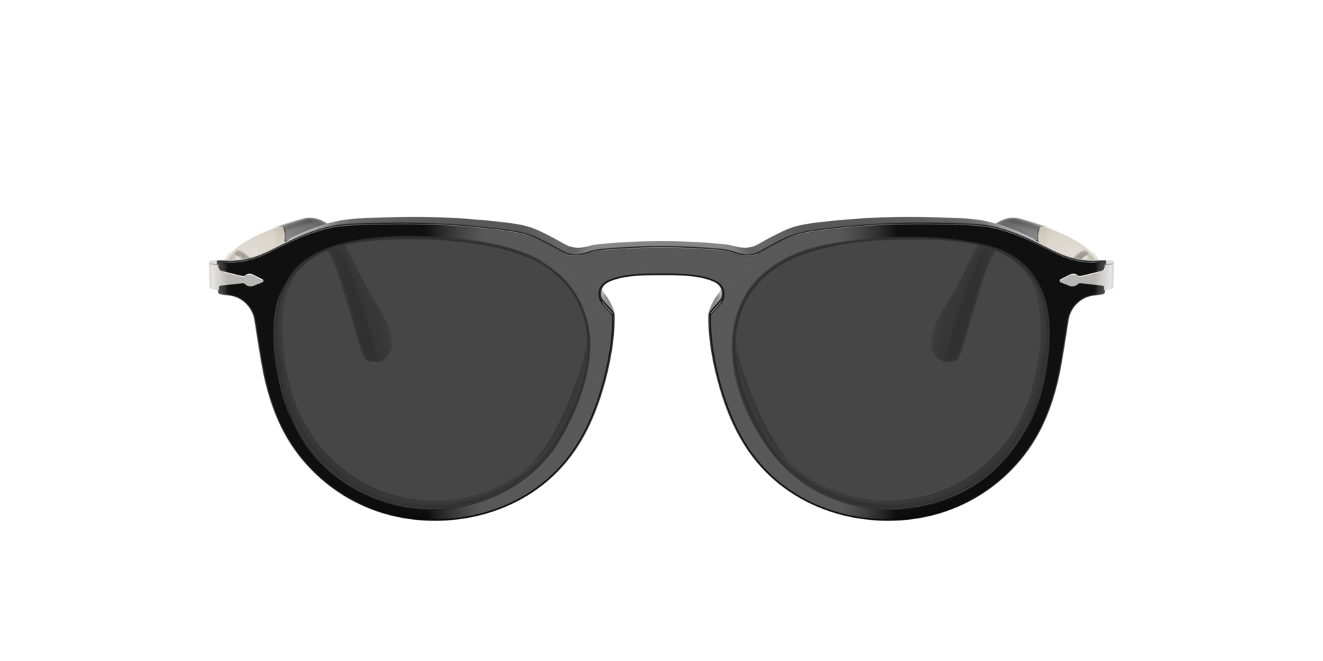 PO3387V Schwarz AcetatEyeglass Frames von B24, mit getönten Gläsern