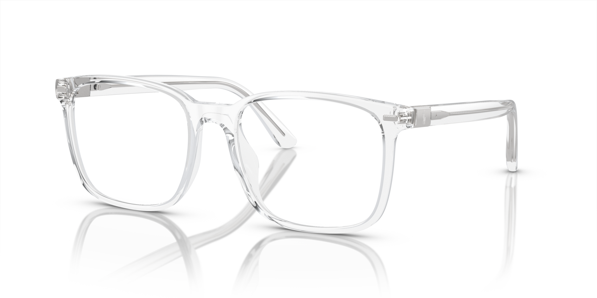 PH2271U Crystal glänzend KunststoffEyeglass Frames von B24, Dreiviertelansicht