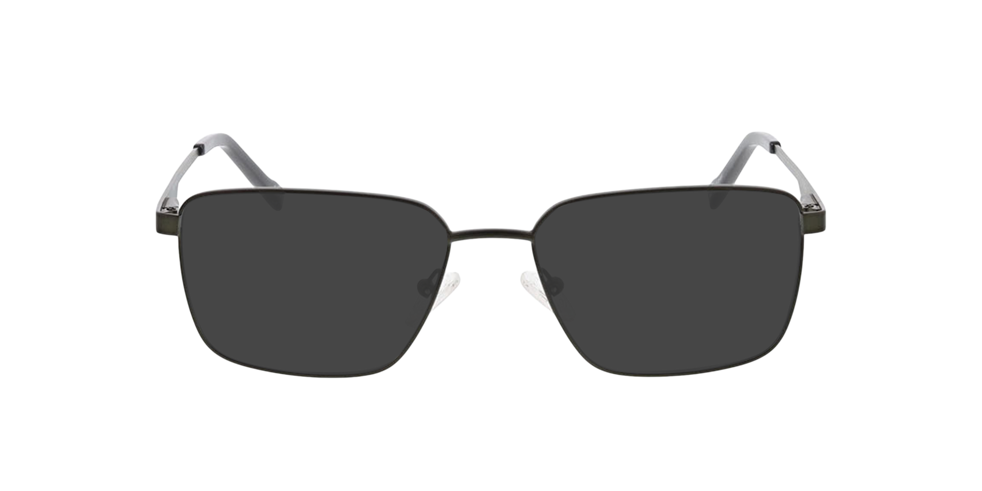 Derby Matgroen MetaalEyeglass Frames van B24, met getinte lenzen