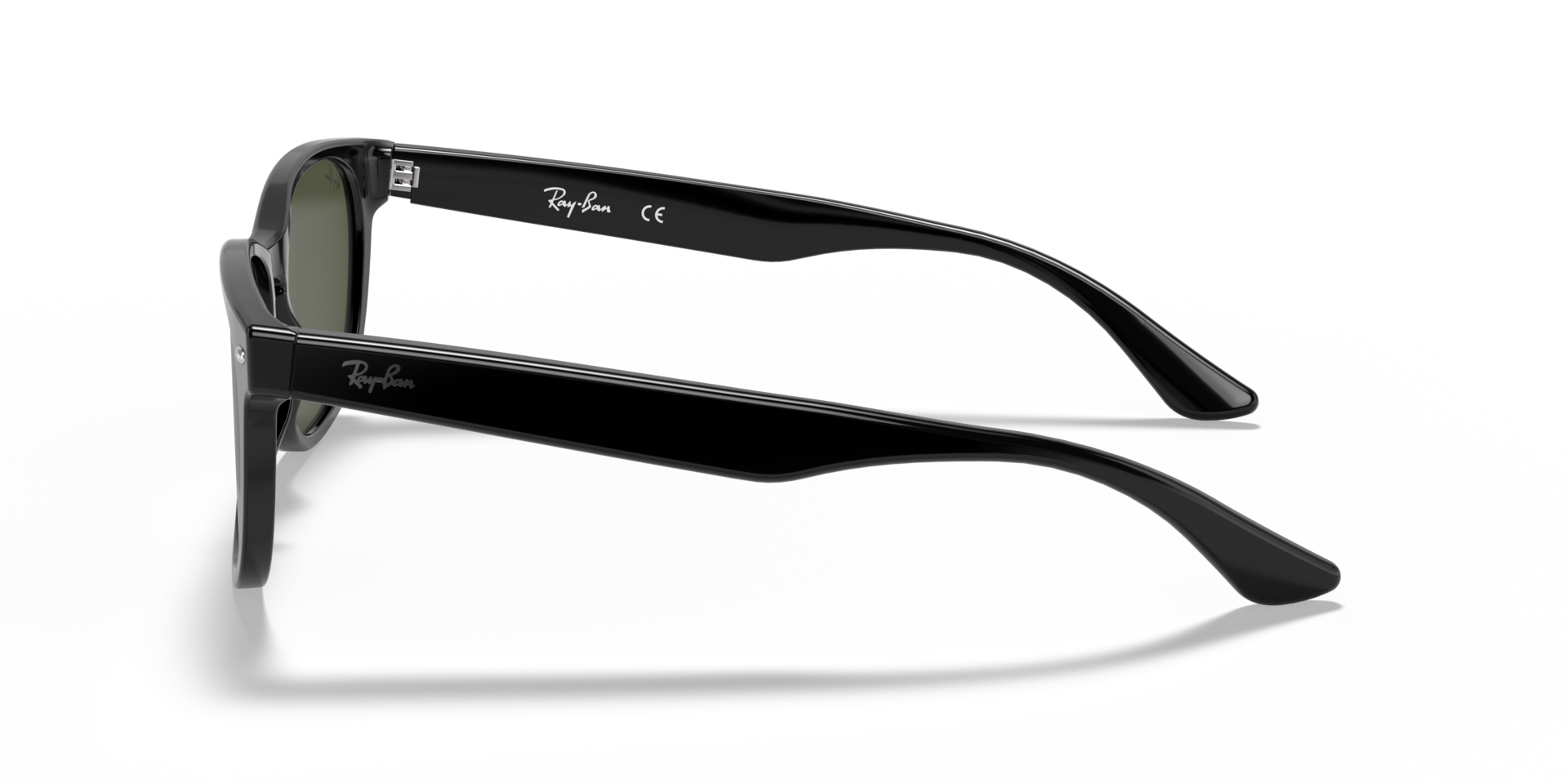 RB2184 Schwarz AcetatSunglass Frames von B24, Seitenansicht