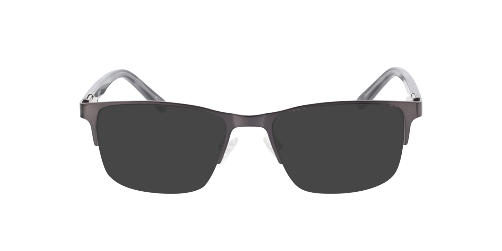 Alamo Anthracite  &  Grey MetallEyeglass Frames von B24, mit getönten Gläsern