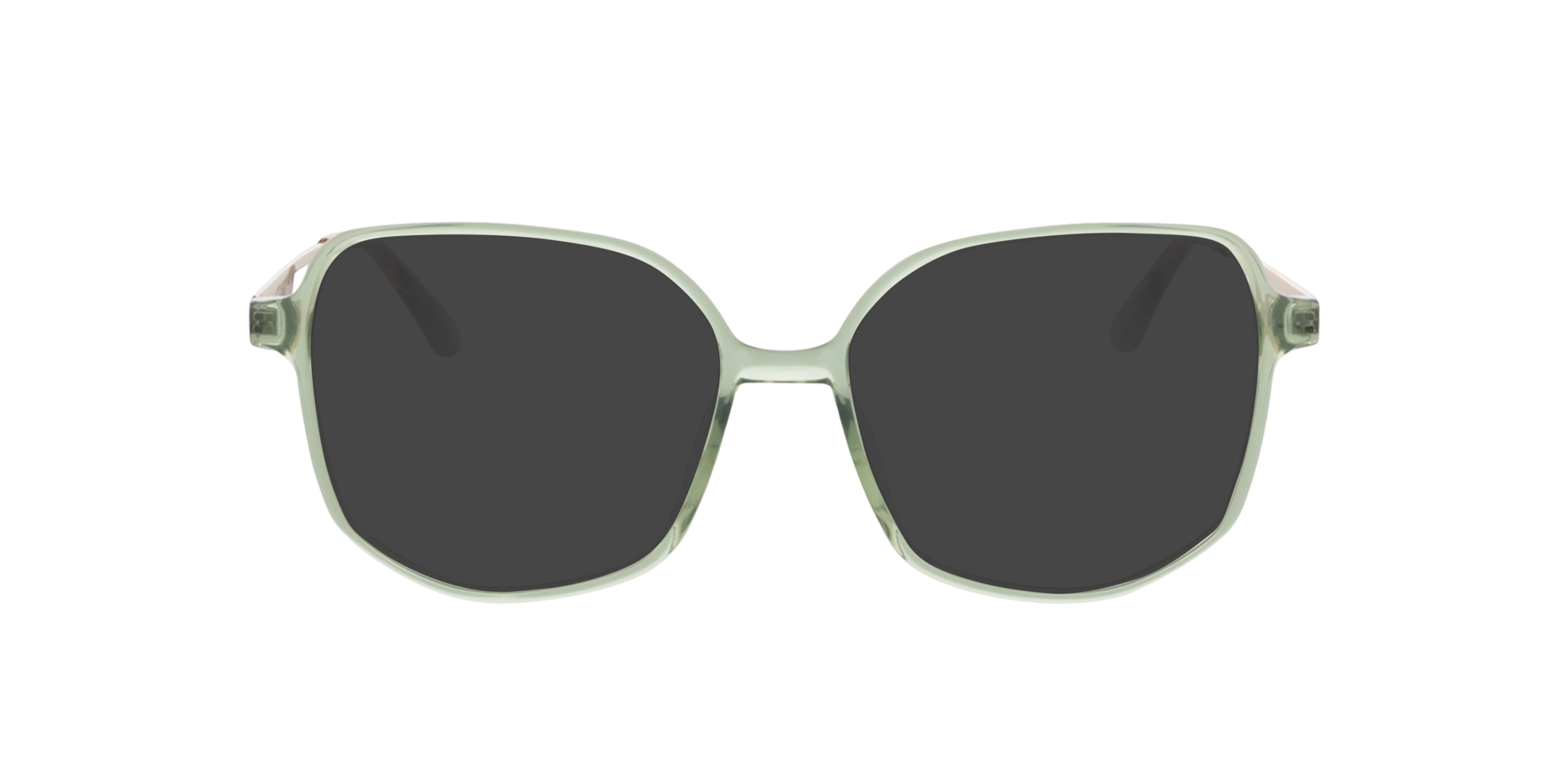 Crystal Green / Satin Gold Utopia -  Plastic Sonnenbrillen