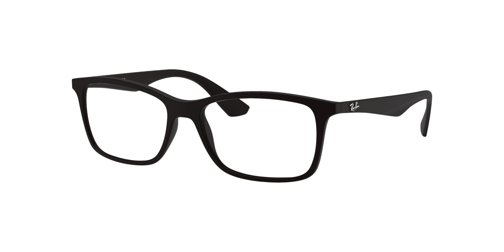 RB7047 Optics Schwarz KunststoffEyeglass Frames von B24, Dreiviertelansicht